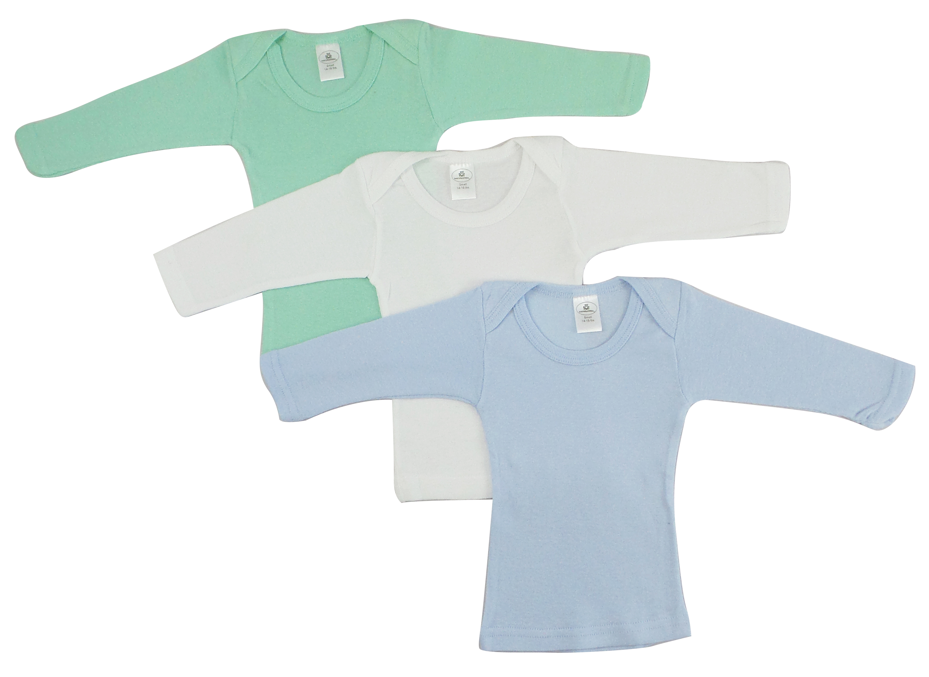 Bambini Boys Pastel Variety Long Sleeve Lap T-shirts