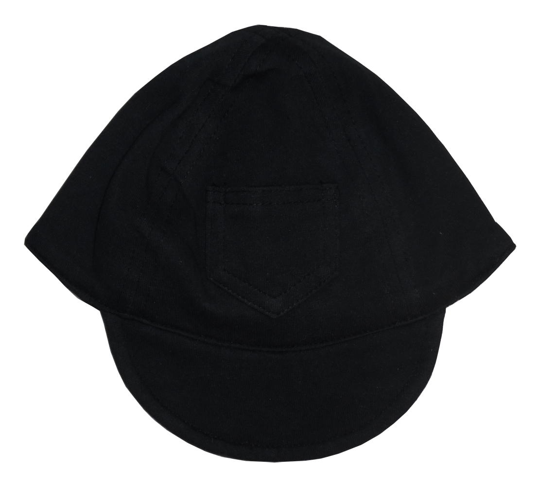 Bambini Black Infant Baseball Cap