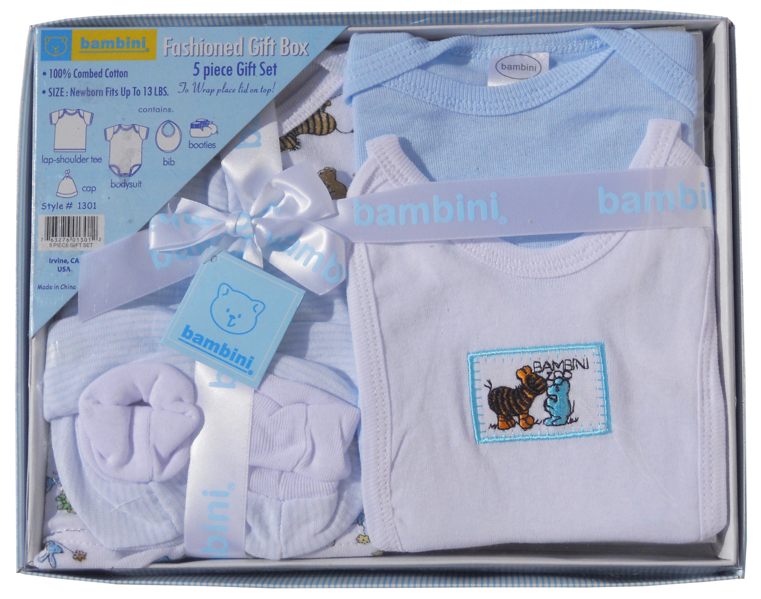 Bambini 5 Piece Gift Box - Blue