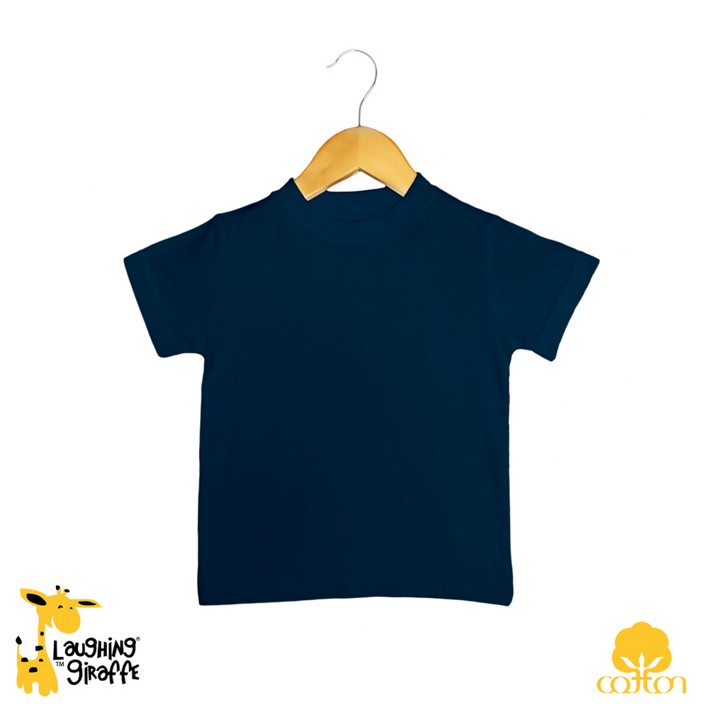 S/S Crew Neck Tee (Color: Black, Size: 3-6M)